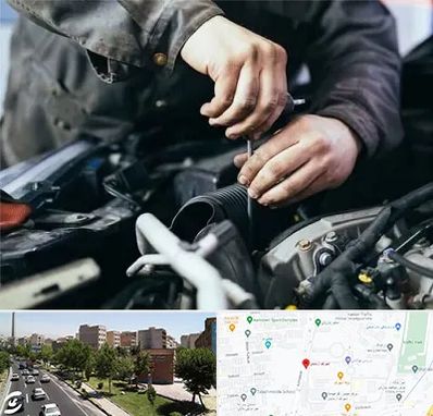 مکانیک سیار در شهرک آزمایش