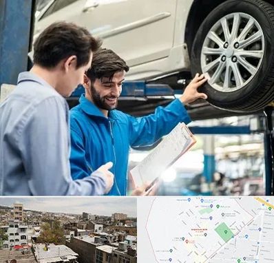 امداد خودرو در شمیران نو