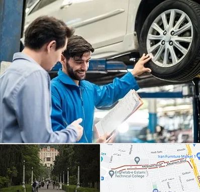 امداد خودرو در بلوار معلم رشت 