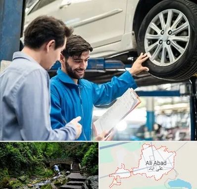 امداد خودرو در علی‌ آباد کتول