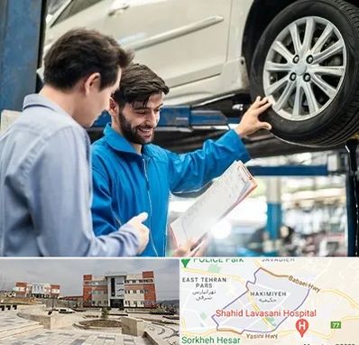 امداد خودرو در حکیمیه 