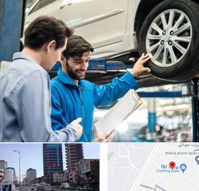 امداد خودرو در چهارراه طالقانی کرج