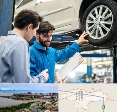 امداد خودرو در بندر ترکمن