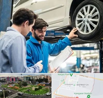 امداد خودرو در تهرانسر 