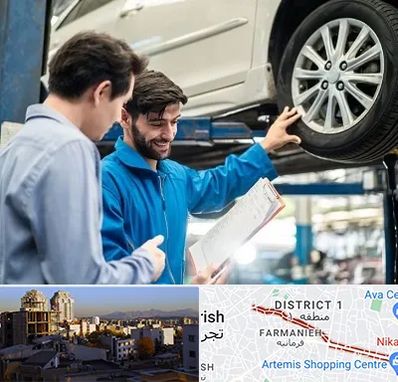 امداد خودرو در فرمانیه 