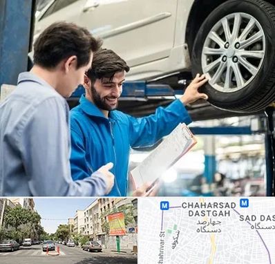 امداد خودرو در چهارصد دستگاه 