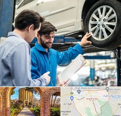 امداد خودرو در شهر ری