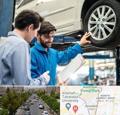 امداد خودرو در شهران 