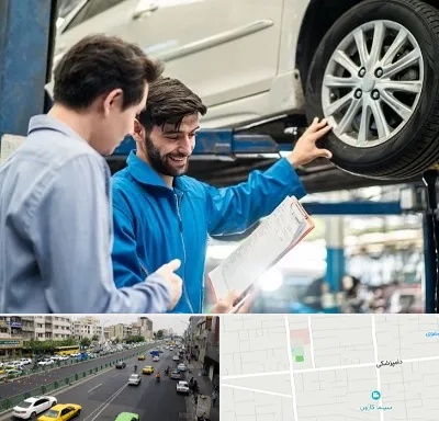 امداد خودرو در خیابان دامپزشکی