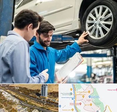 امداد خودرو در خیابان نیایش شیراز