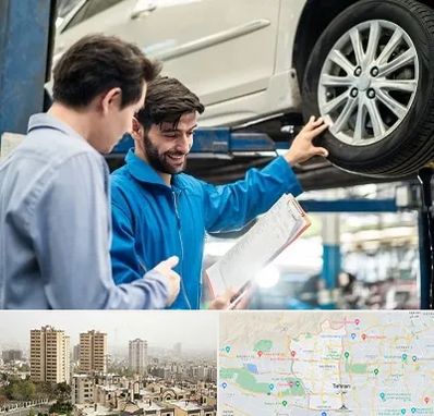 امداد خودرو در منطقه 5 تهران