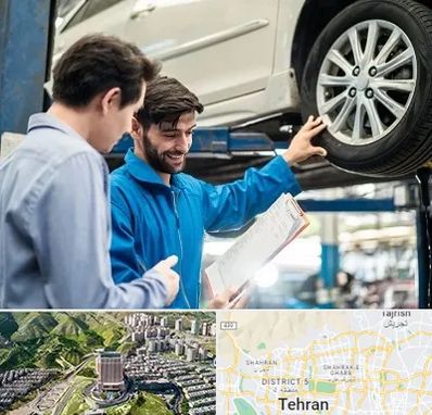 امداد خودرو در شمال تهران 