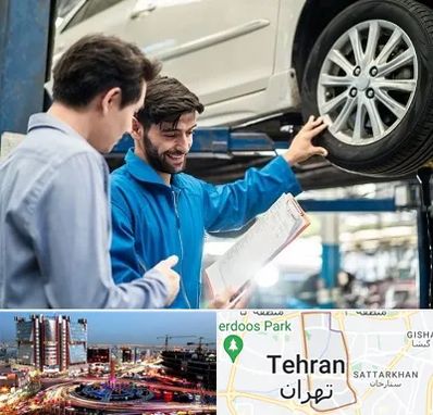 امداد خودرو در صادقیه 