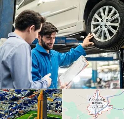 امداد خودرو در گنبد کاووس