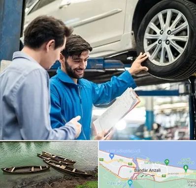 امداد خودرو در بندر انزلی