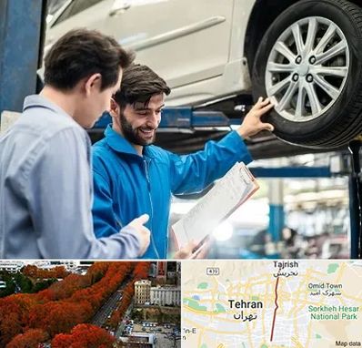 امداد خودرو در ولیعصر 