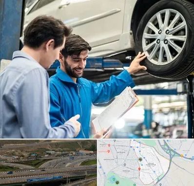 امداد خودرو در یاغچیان تبریز