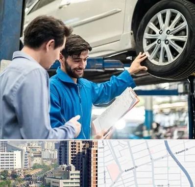 امداد خودرو در خیابان بهشتی