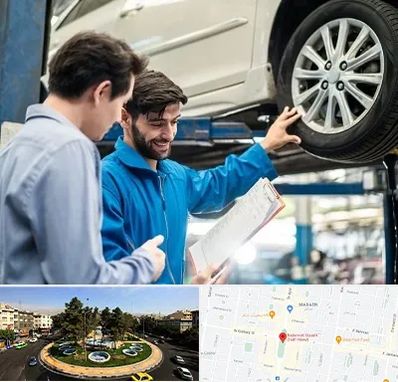 امداد خودرو در هفت حوض