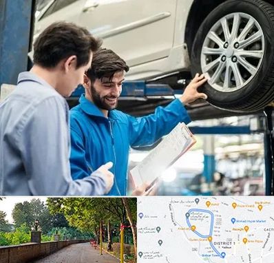 امداد خودرو در فلکه گاز رشت