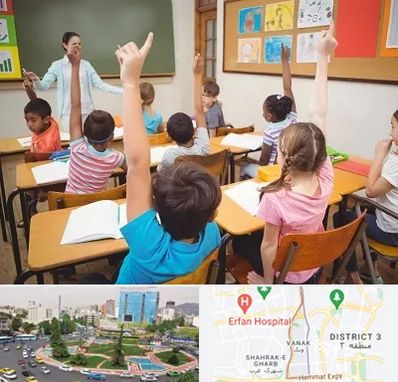 مدرسه در ونک 