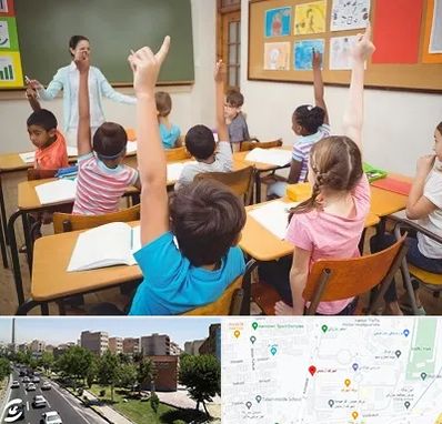 مدرسه در شهرک آزمایش