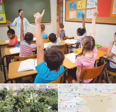 مدرسه در منطقه 13 تهران