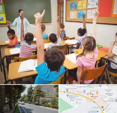 مدرسه در مهرویلا کرج