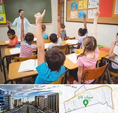 مدرسه در سعادت آباد 