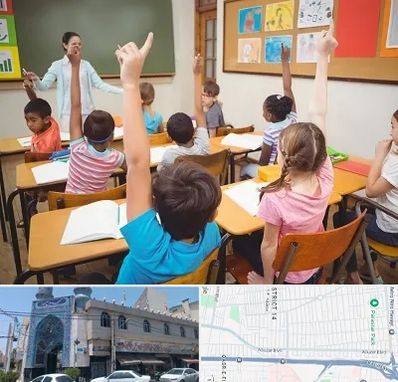 مدرسه در بلوار ابوذر