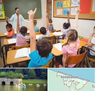 مدرسه در عباس آباد