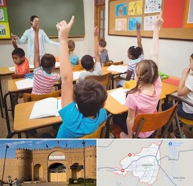 مدرسه در ایرانشهر