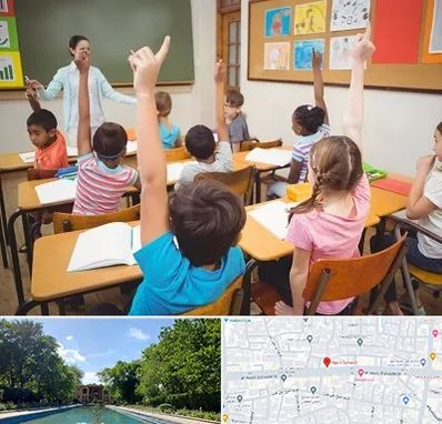 مدرسه در هشت بهشت اصفهان