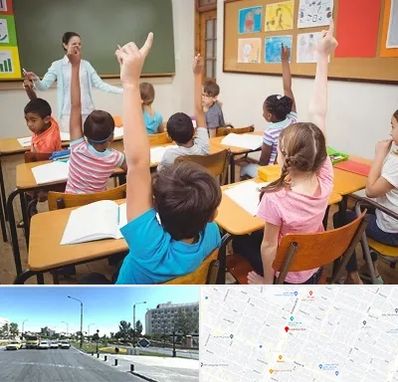 مدرسه در بلوار کلاهدوز مشهد