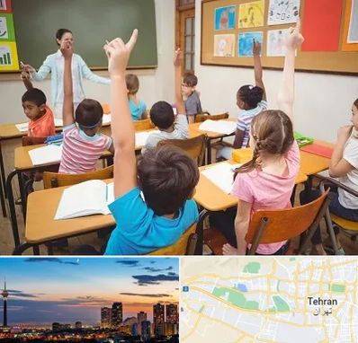 مدرسه در غرب تهران 