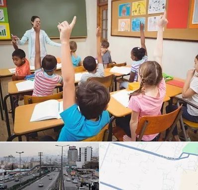 مدرسه در بلوار ارتش