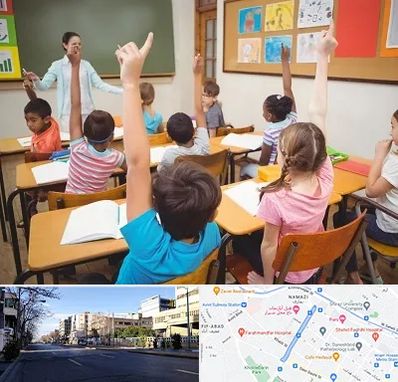 مدرسه در خیابان ملاصدرا شیراز