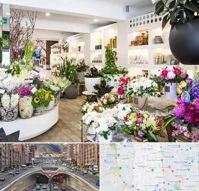 گل فروشی در منطقه 10 تهران