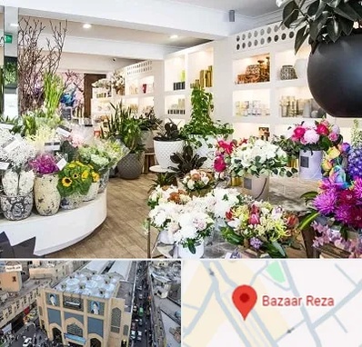 گل فروشی در بازار رضا مشهد