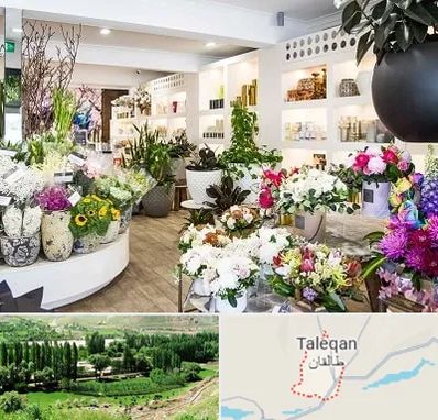 گل فروشی در طالقان