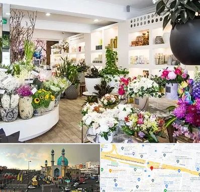 گل فروشی در رسالت