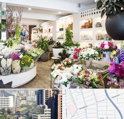 گل فروشی در خیابان بهشتی