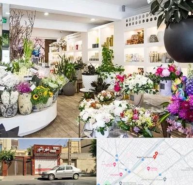 گل فروشی در باجک قم