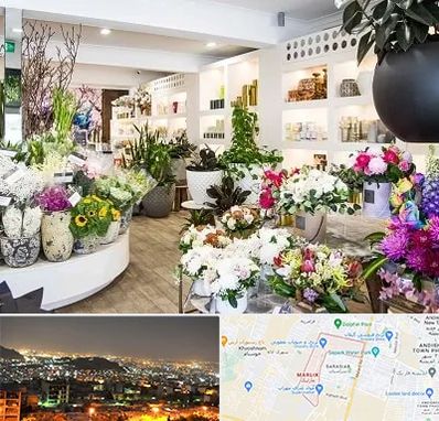 گل فروشی در مارلیک کرج