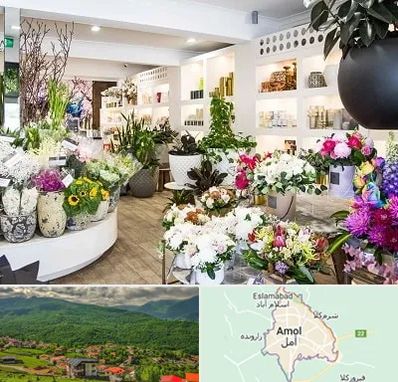 گل فروشی در آمل