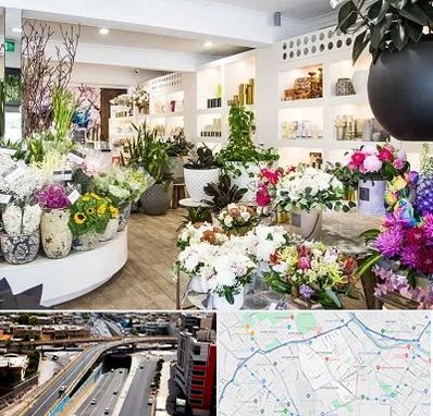 گل فروشی در ستارخان شیراز