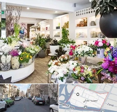 گل فروشی در مجیدیه شمالی