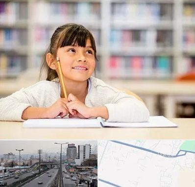 مدرسه ابتدایی دخترانه در بلوار ارتش