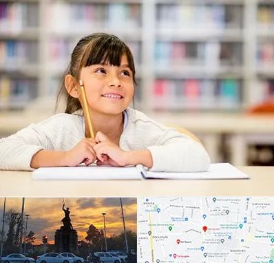 مدرسه ابتدایی دخترانه در میدان حر