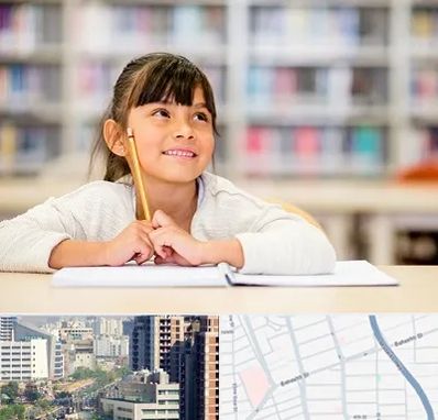 مدرسه ابتدایی دخترانه در خیابان بهشتی